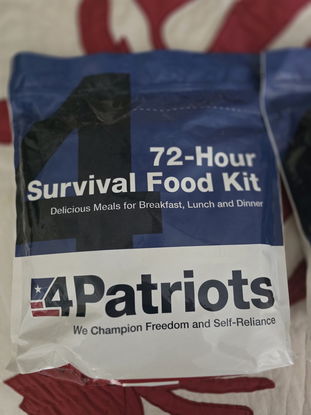 72-Hour Survival Food Kit - 2 KITS
